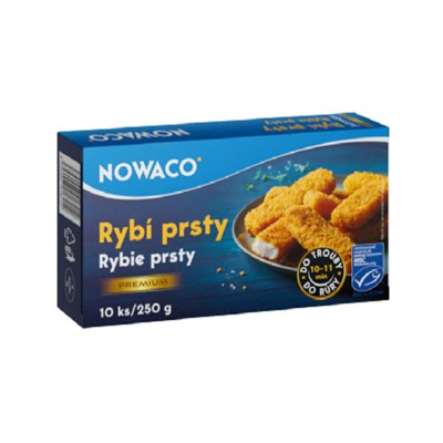 Rybí prsty nemleté Premium Nowaco 250 g